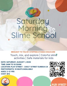 Saturday Morning Slime School - August 1, 2026
